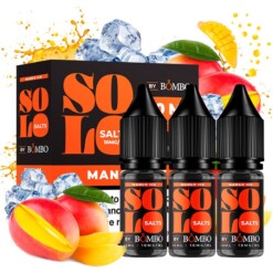 pack sales de nicotina Solo Salts by Bombo - Mango Ice 3x10ml - vapori