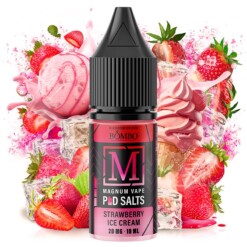 sales de vapeo Magnum Vape Pod Salts - Strawberry Ice Cream - 10ml - vapori